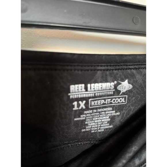 Reel legends size 1x black althletic skirt - Picture 3 of 4